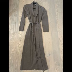 Stunning dark taupe Aritzia “ Kirby “ long cardigan